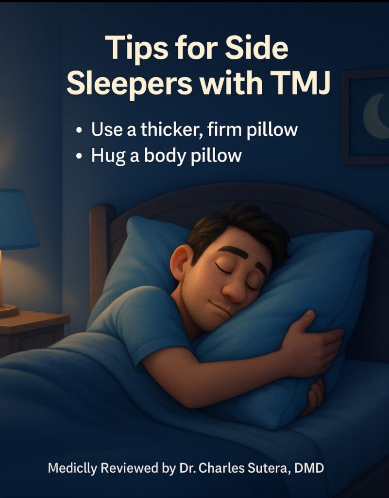 sleeping with TMJ