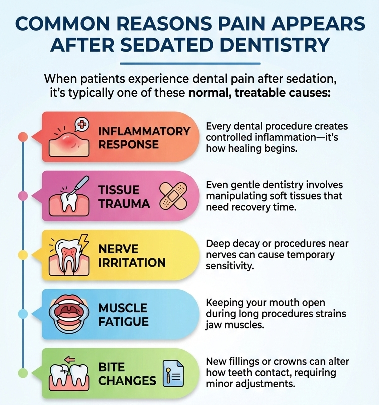 Common pain reasons