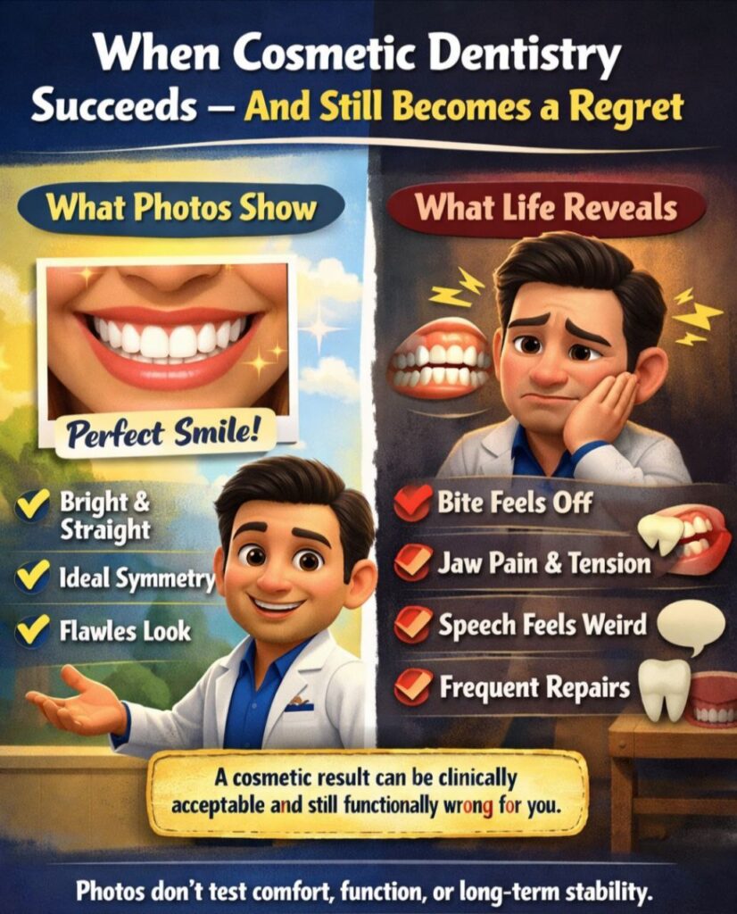 cosmetic dentistry regret